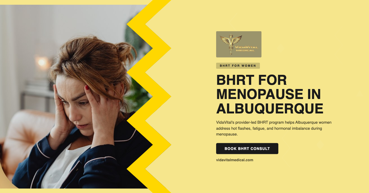 How Albuquerque Women Are Addressing Menopausal Symptoms with BHRT
